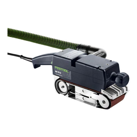 Festool BS 75 E User manual