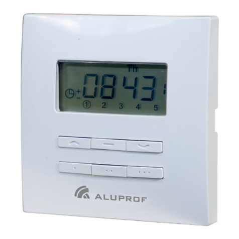 Aluprof DC 661 Programming manual