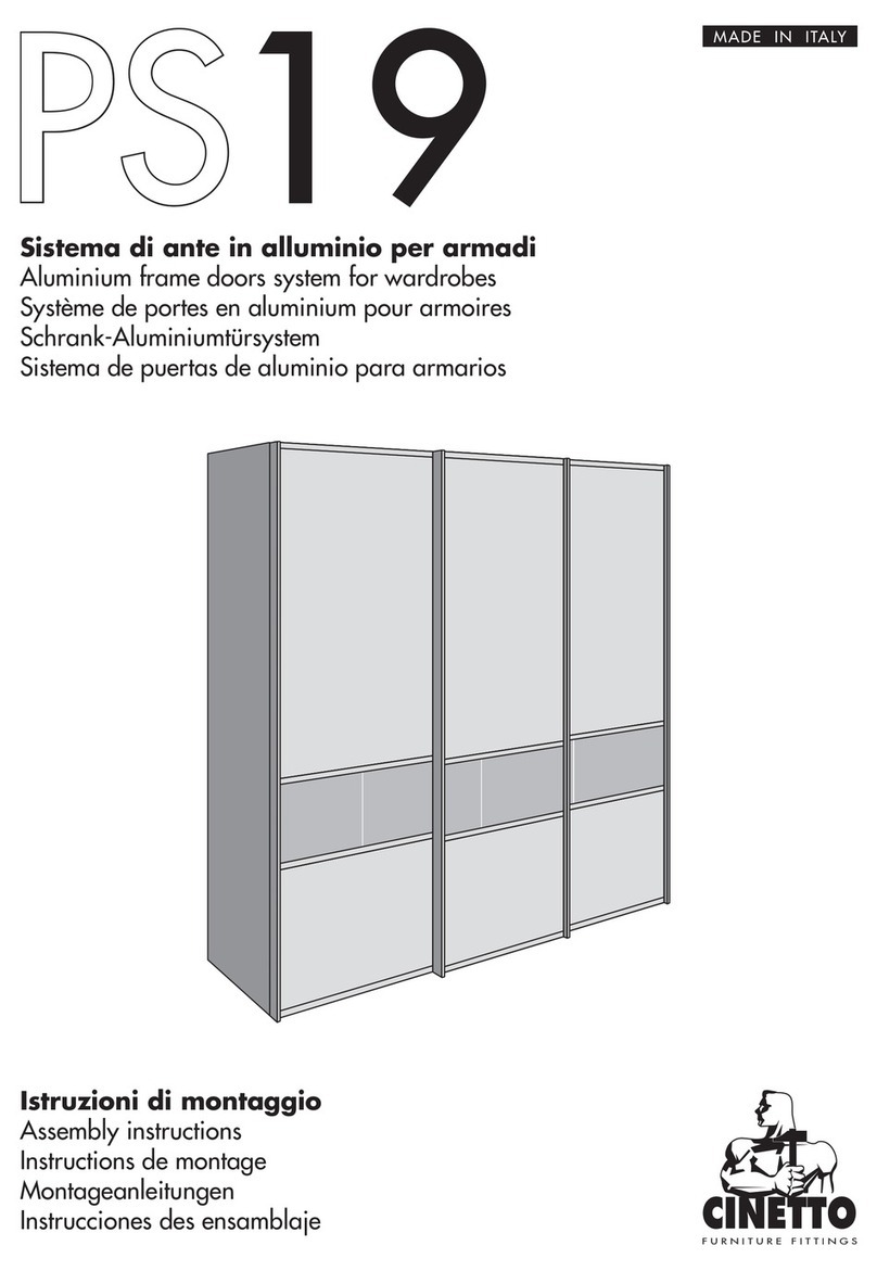 cinetto PS19 Assembly instructions