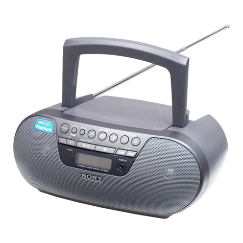 Sony ZS-S10CP Service manual