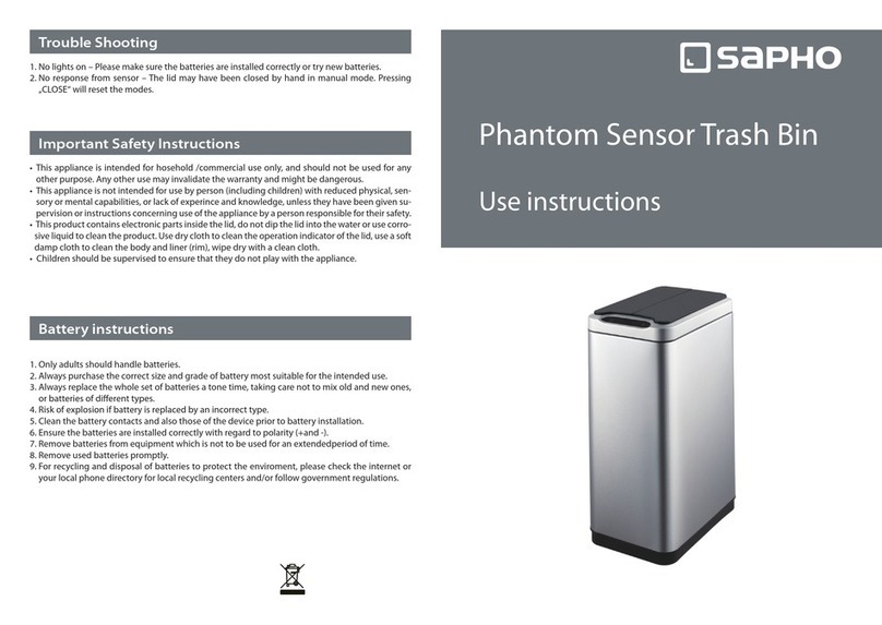 Sapho Phantom Quick guide