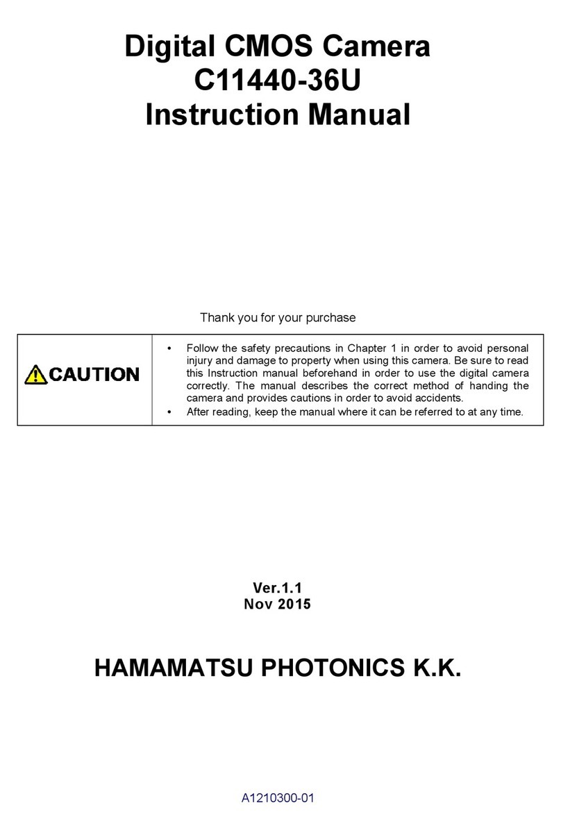 Hamamatsu Photonics C11440-36U instruction manual