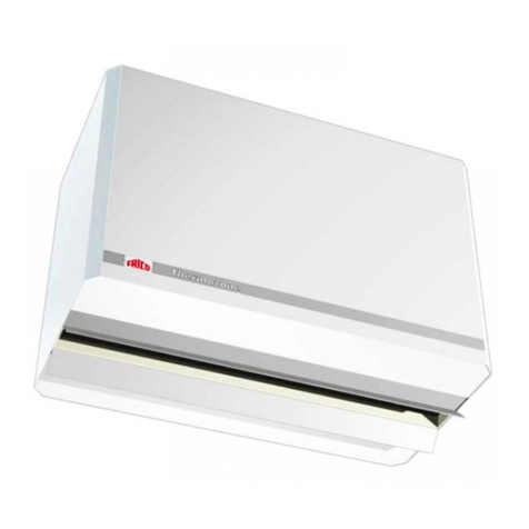Frico Thermozone AC 500 Instructions for installation and use