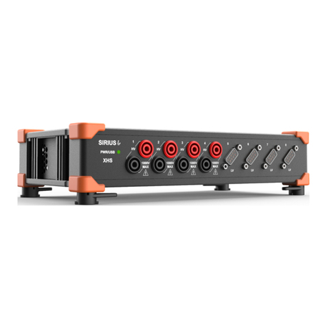 DEWESOFT SIRIUSi-XHS Product manual