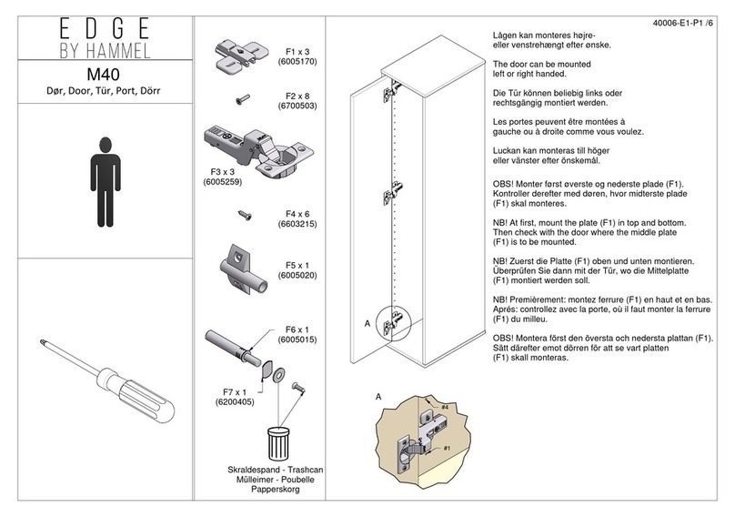 hammel EDGE M40 User manual