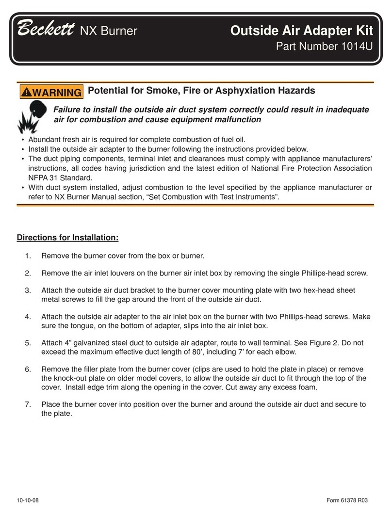 Beckett 1014U User manual