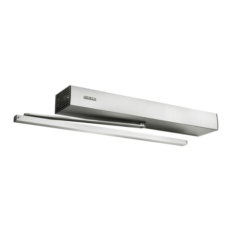 GEZE Slimdrive EMD User manual