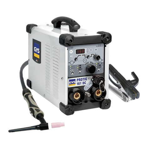 GYS PROTIG 161 DC HF manual