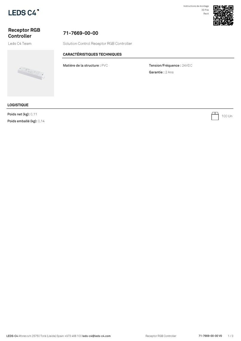 LEDS C4 71-7669-00-00 quick start guide