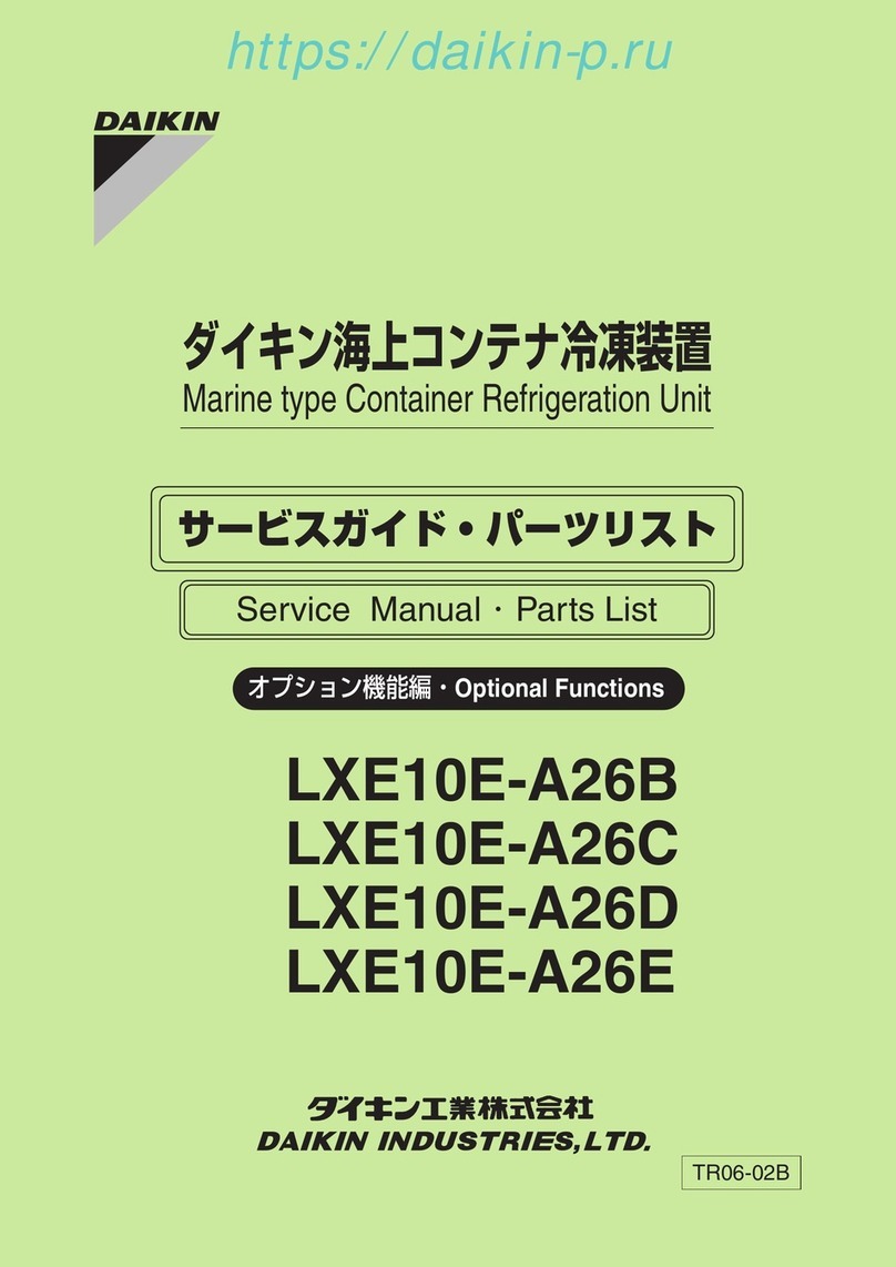 Daikin LXE10E-A26B Troubleshooting guide