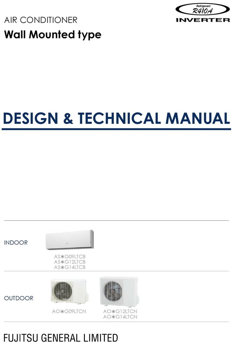 Fujitsu AS G09LTCB Series Service manual