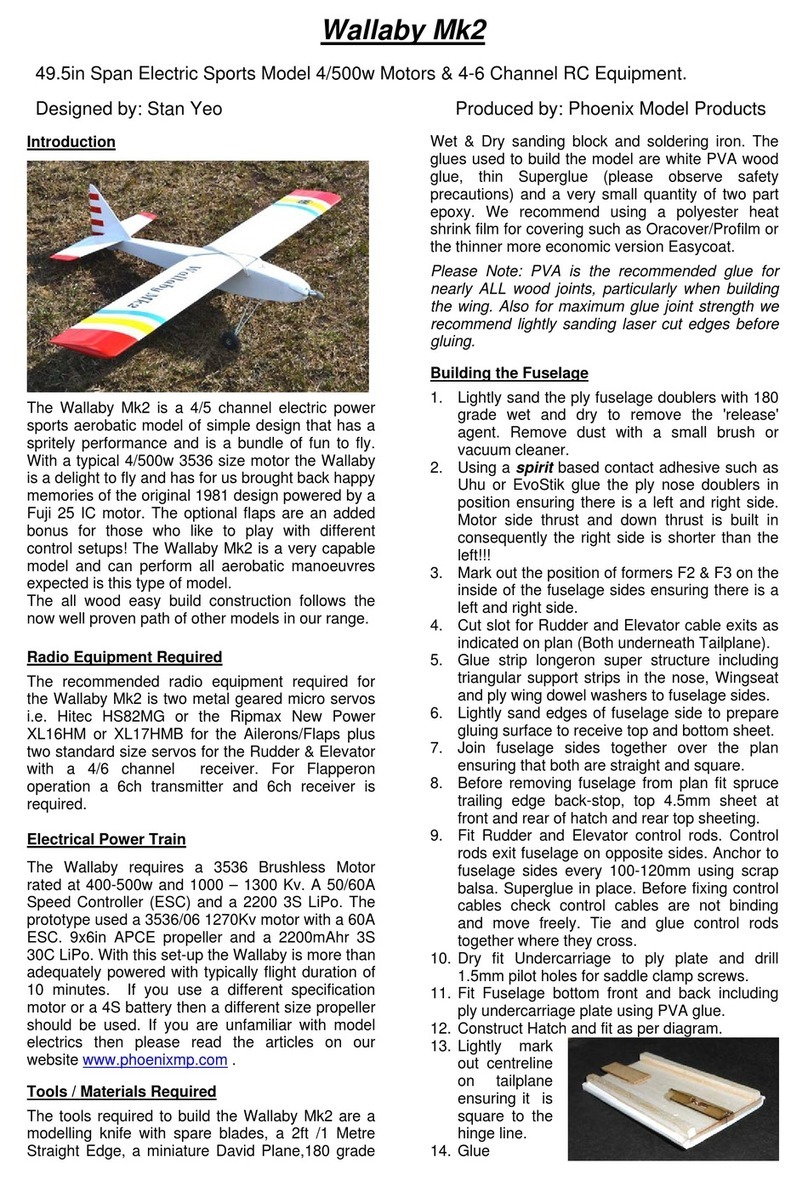 Phoenix Model Wallaby Mk2 User manual