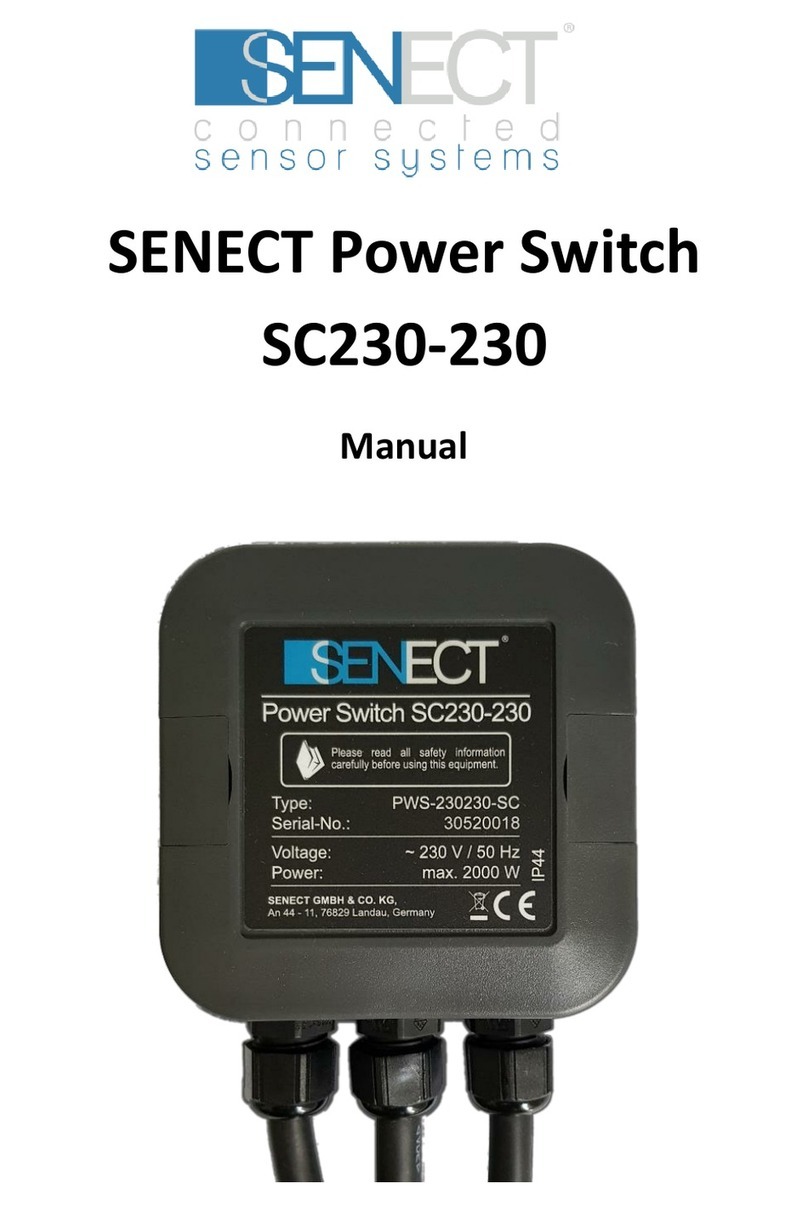 Senect SC230-230 manual