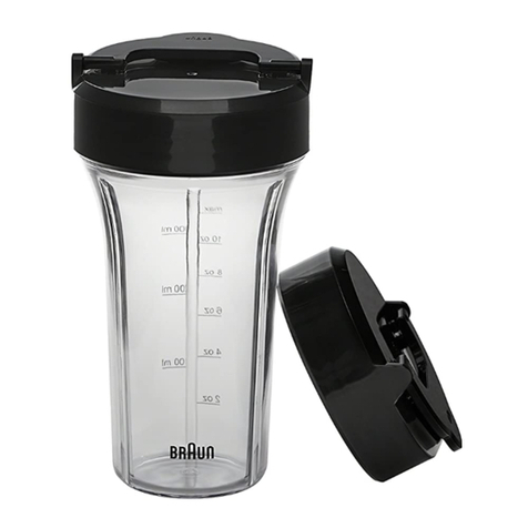 Braun PureMix Smoothie2Go instructions
