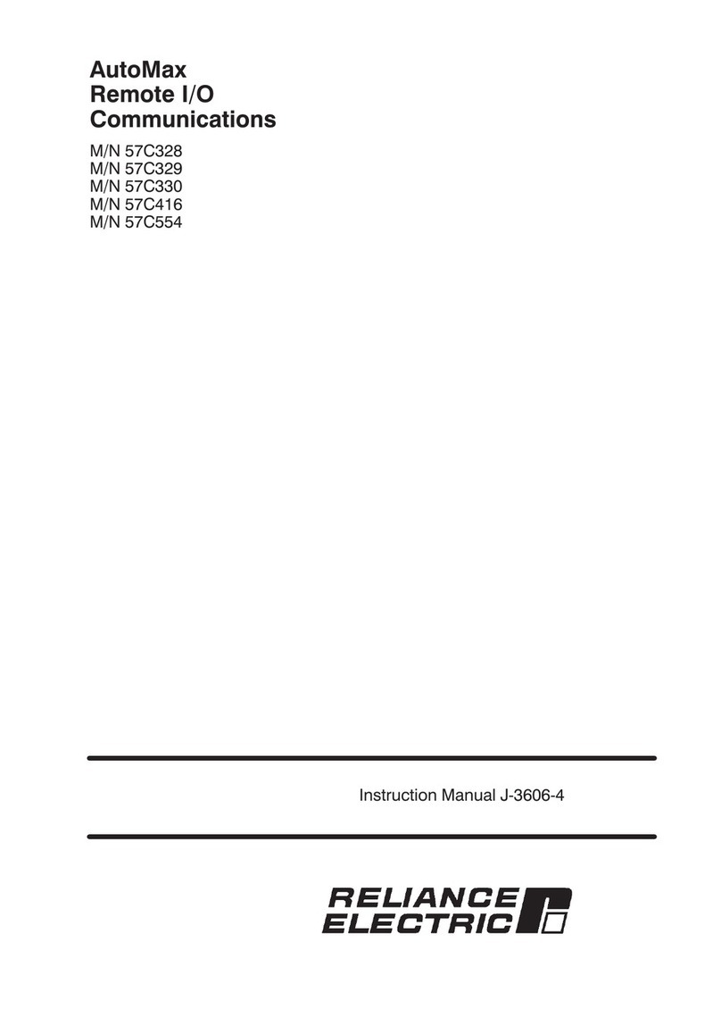 Reliance electric AutoMax 57C328 instruction manual