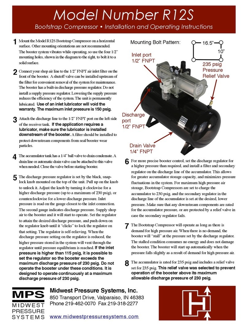 MPS R12S Installation and operating instructions MPS R12S Installation and operating instructions