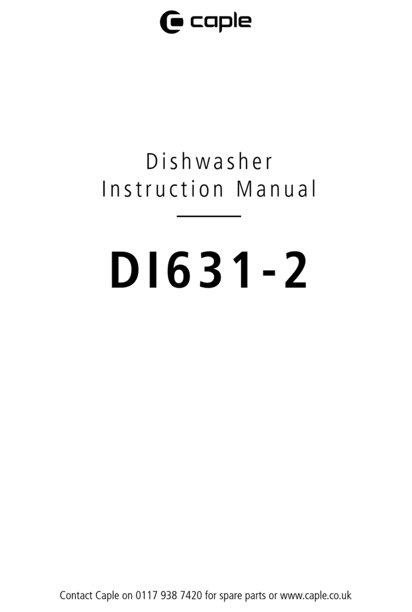Caple DI631-2 instruction manual