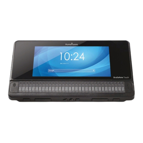 Humanware BrailleNote Touch Installation manual Humanware BrailleNote Touch Installation manual