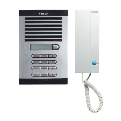 Fermax MEMOPHONE 100C User manual