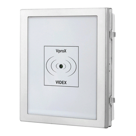 Videx 4000 Series User manual