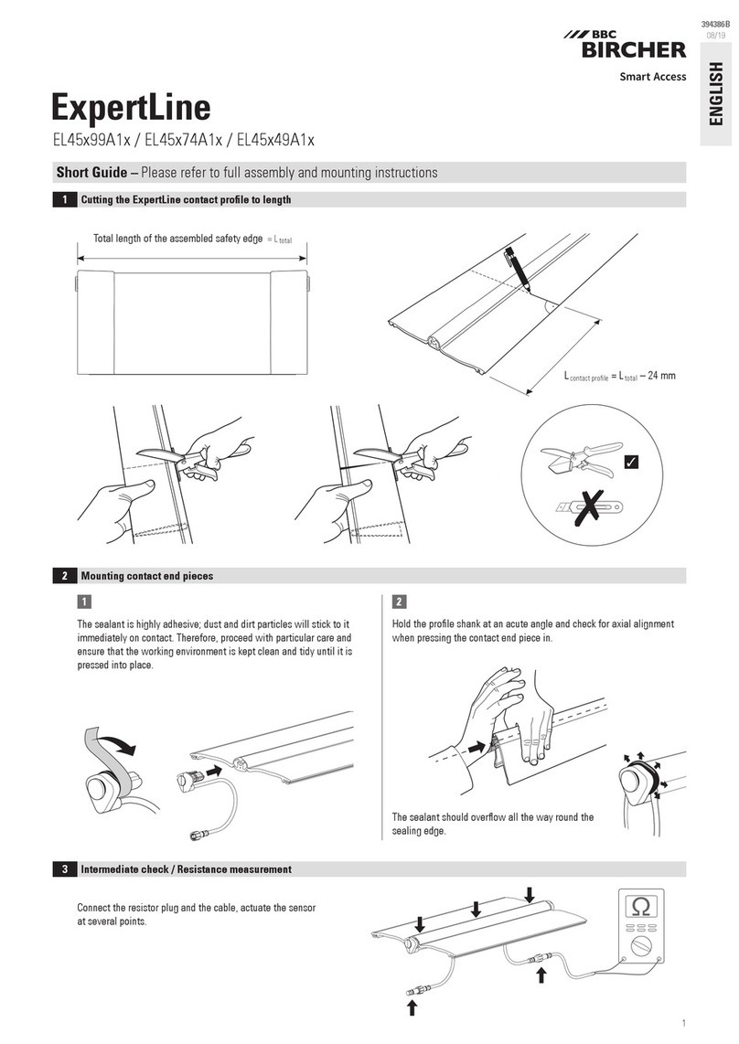 BBC Bircher ExpertLine EL45 99A1 Series Short guide
