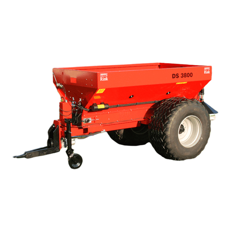 Redexim RINK DS 3800 Operating Instructions and Spare Parts Book