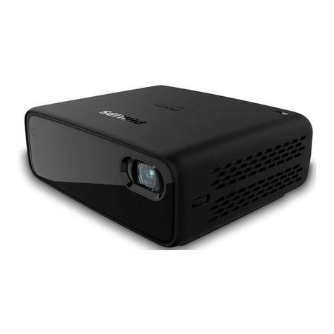 Philips PicoPix Micro 2TV PPX360 User manual