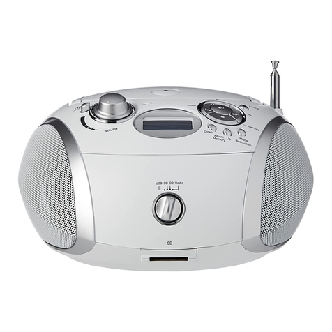 Grundig RCD 1450 DAB+ User manual