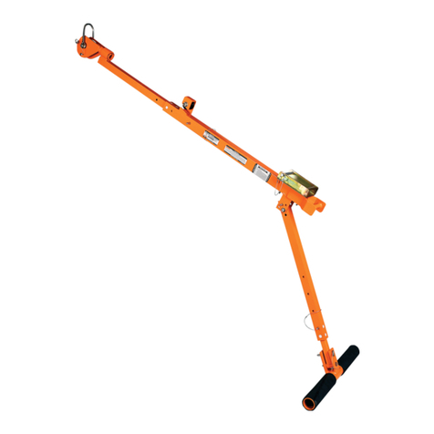 Falltech Confined Space Pole Hoist Operator's manual