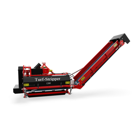 Redexim Turf-Stripper 1200 User manual
