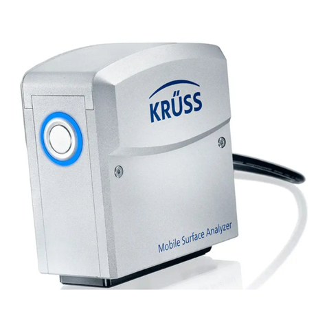 kruss Mobile Surface Analyzer User manual