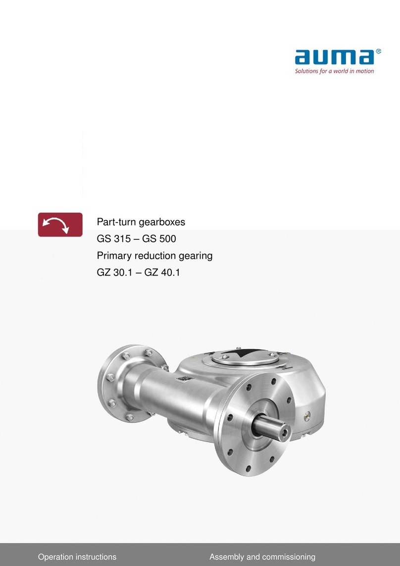 AUMA GS 315 manual