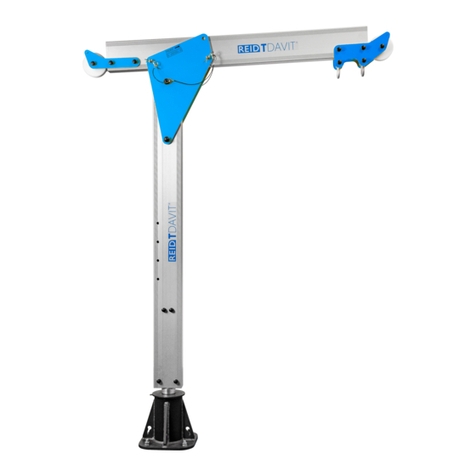 Reid T DAVIT Assembly & Operation guide