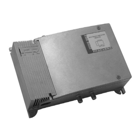 Fracarro MBX Series User manual Fracarro MBX Series User manual