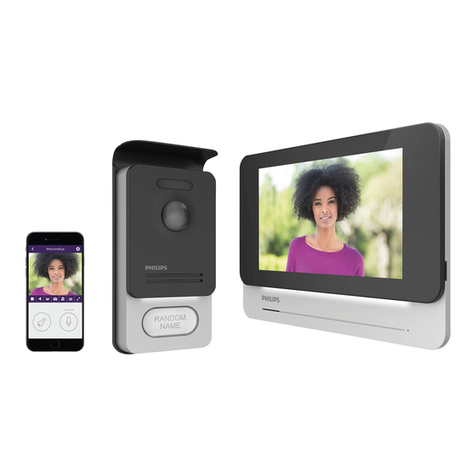 Philips WelcomeEye Connect User manual Philips WelcomeEye Connect User manual
