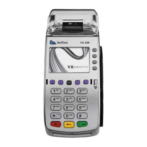 paystone Verifone Vx520 User manual