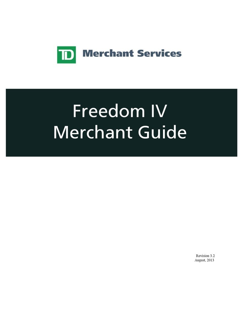 TD Freedom IV User manual