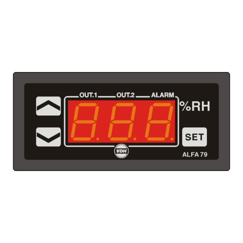 VDH ALFA 79 ST-PID User manual