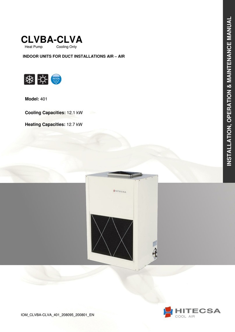 Hitecsa Industrial Series Instruction manual