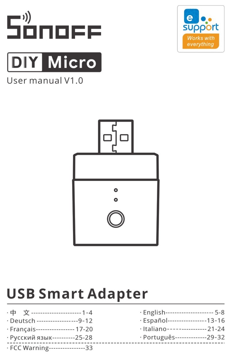 Sonoff Micro operation instruction