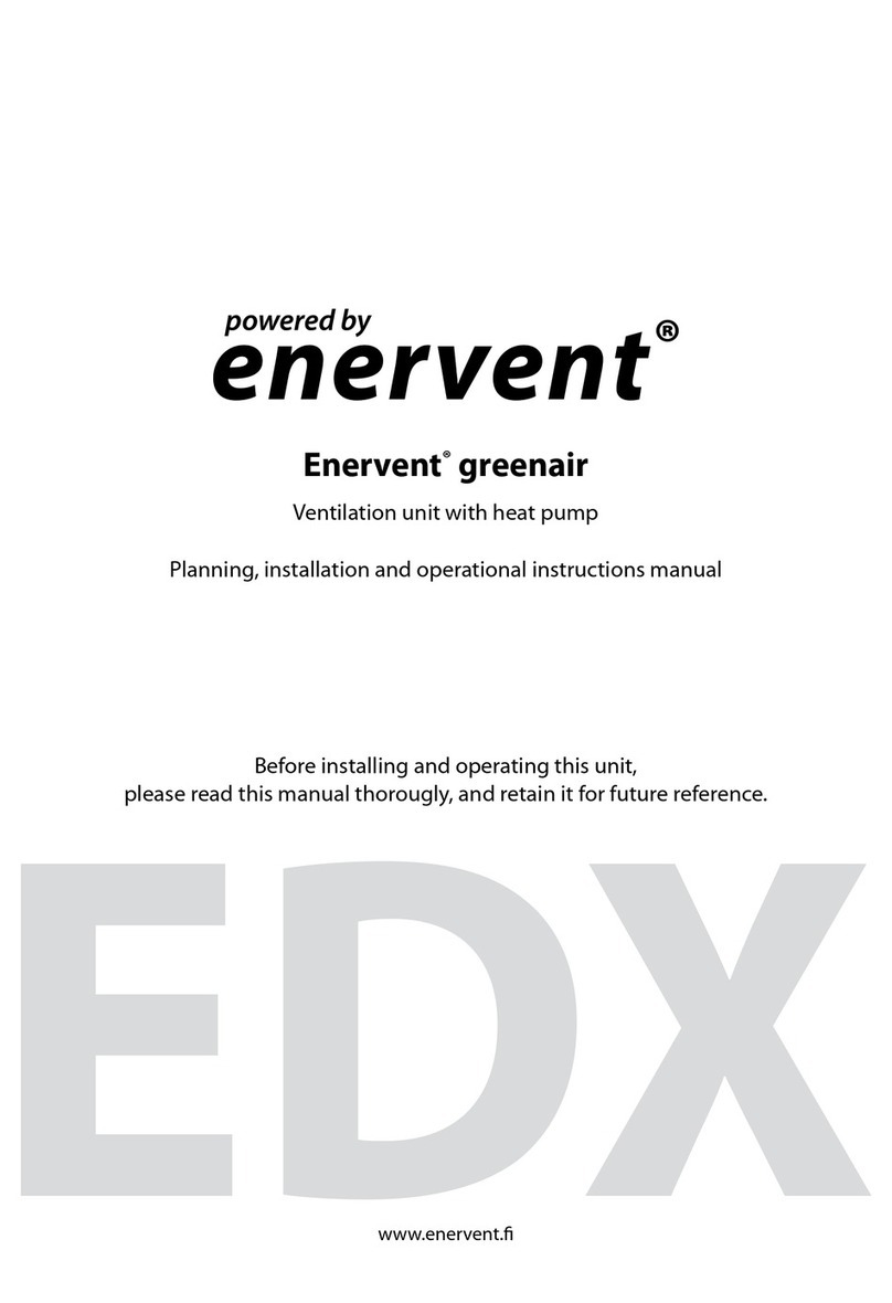 enervent EDX Quick start guide