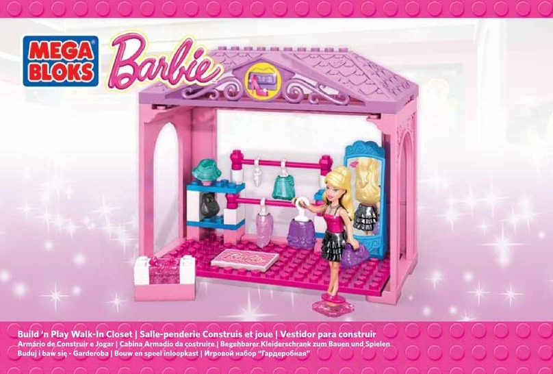Mega Bloks Barbie manual