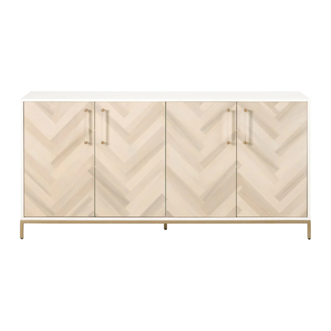 Essentials NOUVEAU MEDIA SIDEBOARD Assembly instructions Essentials NOUVEAU MEDIA SIDEBOARD Assembly instructions