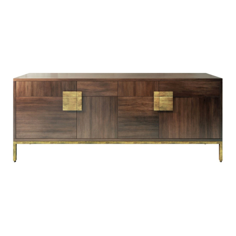 SUNPAN JADE SIDEBOARD Assembly instruction SUNPAN JADE SIDEBOARD Assembly instruction