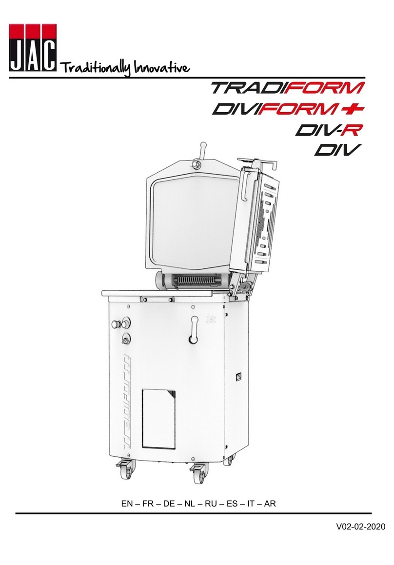 JAC DIV Translation of original user instructions