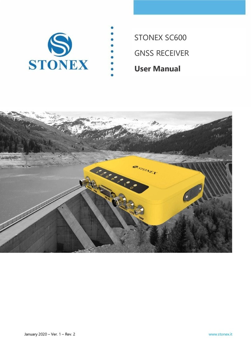 STONEX SC600 User manual