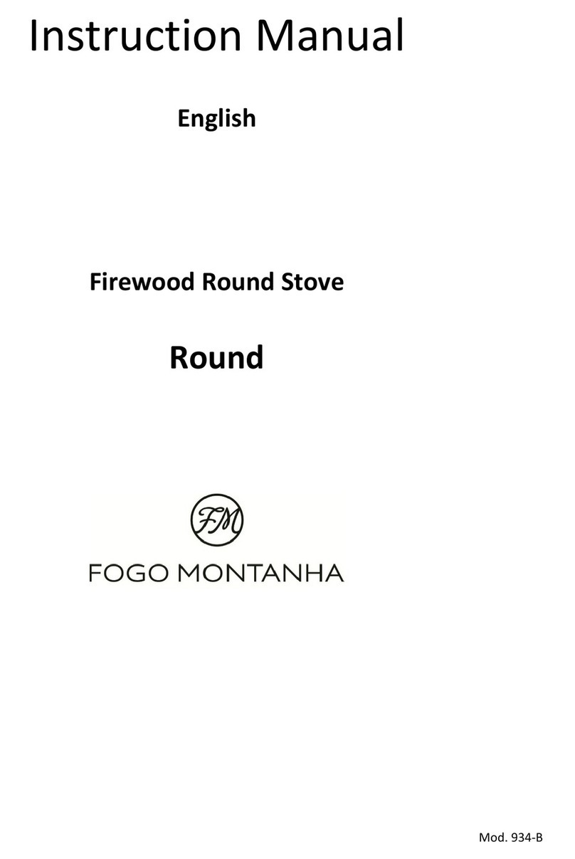 Fogo Montanha Round instruction manual