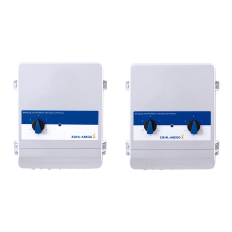 ZIEHL-ABEGG R-DT Series User manual