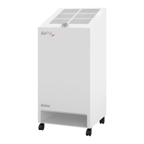 Helios AirPal Go 650 H Installation and operating instructions Helios AirPal Go 650 H Installation and operating instructions