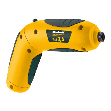 EINHELL Bavaria BAS 3,6 AK User manual